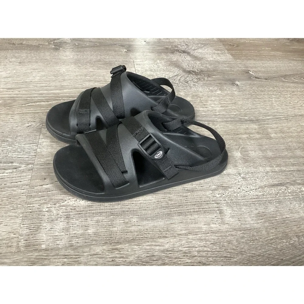 Chaco Sandals Kids Junior 5 Chillos Sport Slingback Black Comfort Flat JCH180326